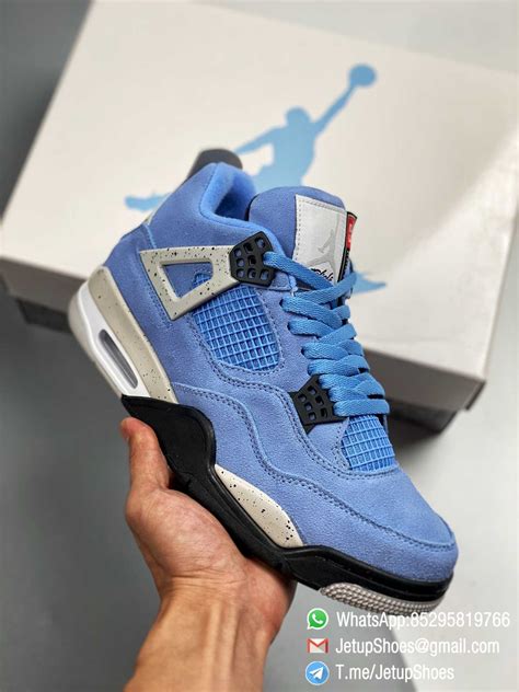 jordan 4 university blue reps